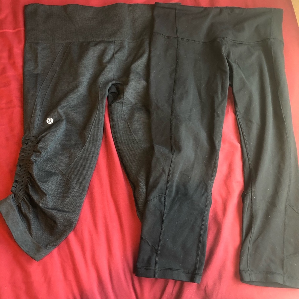 🖤Bundle Lululemon capri leggings🖤